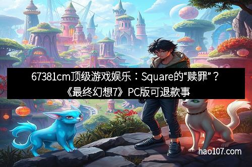 67381cm顶级游戏娱乐：Square的“赎罪”？《最终幻想7》PC版可退款事件背后的真相与未来展望